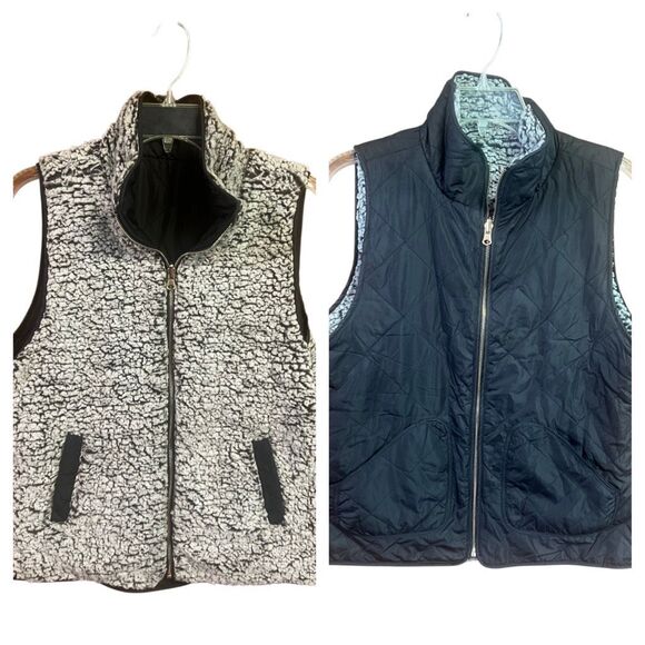 Thread + Supply Womans reversible vest Sz M NWOT - Picture 1 of 7